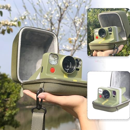 Camera Case for Polaroid Now/Now+/I-Type/Flip Instant Camera, Green - Image 4