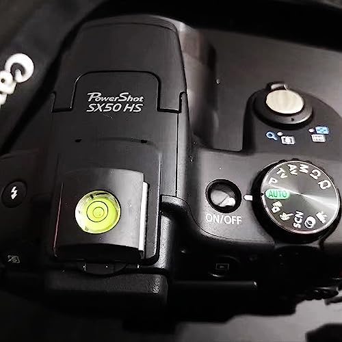 ZOSTLAND Practical SLR Camera Hot Shoe Boot Cover Cap, Bubble Level Shoe Protector,Compatible with Sony Fuji Canon Nikon Pentax Leical. (5pcs Level) - Image 5