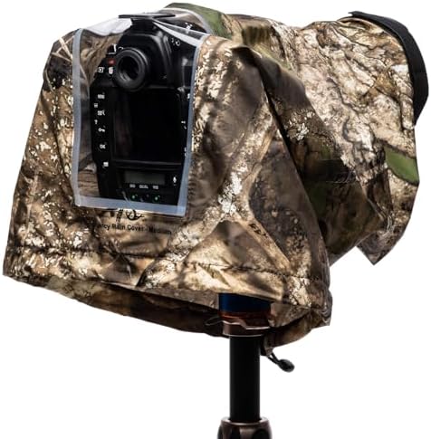 Think Tank Photo Emergency Rain Covers for DSLR and Mirrorless Cameras with 70-200mm Lens - Medium (Realtree APX Camouflage) - Image 4