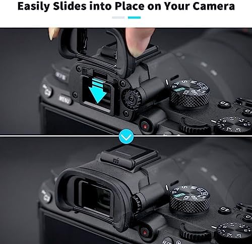 JJC Eyecup Eyepiece Viewfinder for Sony A7 III II A7R IV III A7S II A99 A9 - Image 5