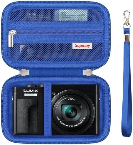 Camera Case for Panasonic LUMIX ZS99 / ZS300 Digital Camera, Blue by Supmay