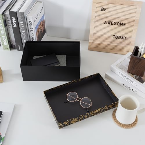 Soul & Lane - Photo Memory Storage Box, 11.7x7.7x4.5 In, Golden Twilight - Image 7