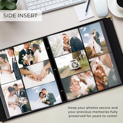 Beautiful Linen Photo Album For 4x6 Photos - Holds Up To 500 Pictures - Image 5