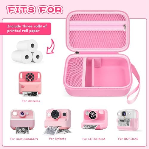 Boobowl Kids Instant Print Camera Case for Dylanto, for Gofunly Cameras - Image 2
