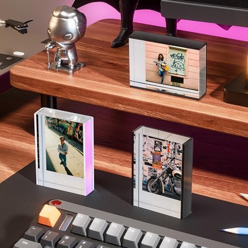 WINKINE Instax Frame, Polaroid Frame for Fujifilm Instax Mini Film, Small Picture Frames 2x3, Polaroid Picture Frames for Photos, Mini Photo Display - Image 4