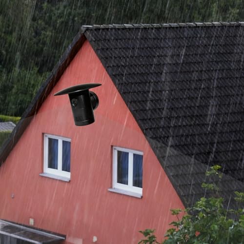 Weatherproof Rain Cover Compatible with Ring Outdoor Cam Plus Only,Black - Image 3