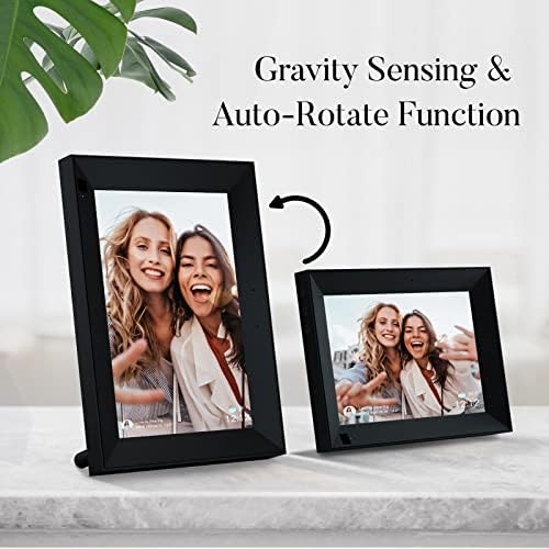 Digital Photo Frame 10.1 Inch WiFi Digital Picture Frame with 1280 * 800 IPS Full HD Touchscreen, Humblestead 32GB WiFi Smart Frame Share Photos and Videos Instantly from Anywhere via AiMOR App - Image 6