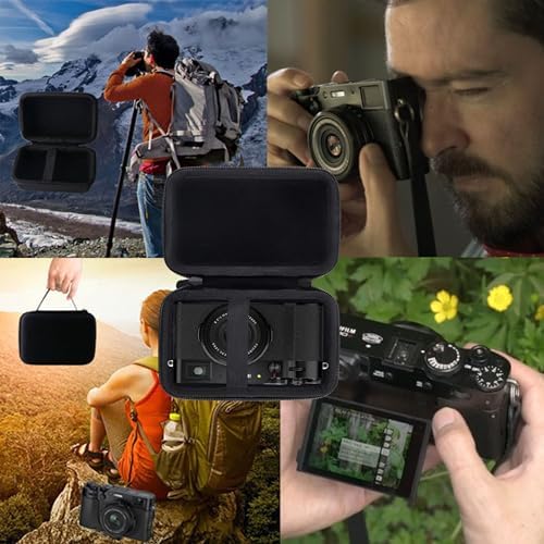 Hard EVA Carrying Case Compatible with Fujifilm X100VI /X100V/ X100F/X100S Digital Camera case (black) - Image 4