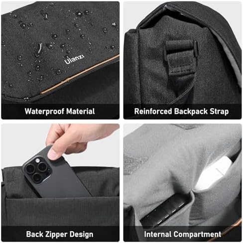 ULANZI 4L Camera Bag, SLR/DSLR Camera Case Professional Crossbody Small Bag - Image 3