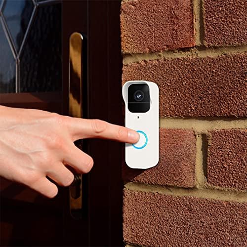 LEFXMOPHY Camera Cover Compatible with Blink Video Doorbell Case White Silicone Weatherproof Protector - Image 7