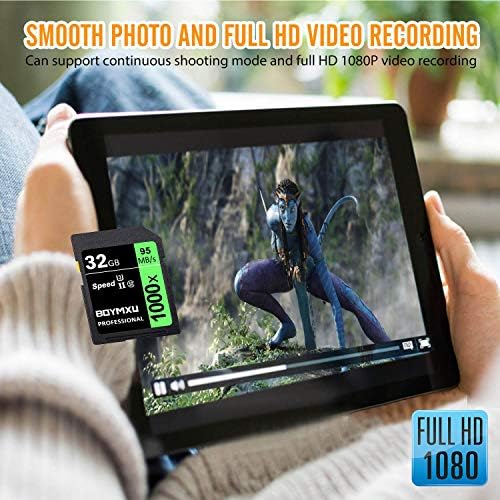 Professional 1000x Class 10 U3 Memory Card - 32GB, Compatible with Computers, Cameras & Camcorders, Up to 95MB/s Read Speed, Green/Black - Image 6