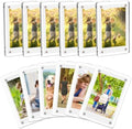 12 Packs Acrylic Fridge Magnetic Picture Frame Magnetic Polaroid Frames for Photos Instax Mini Frame Clear 2.36 x 3.54 Inch by COYMOS