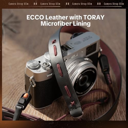 PGYTECH Camera Strap Slim Vintage Style for Camera & Phone, Quick Release - Image 3
