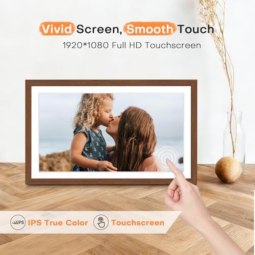 Digital Picture Frame, 15.6 Inch Frameo Digital Frame WiFi Large Display - Image 6