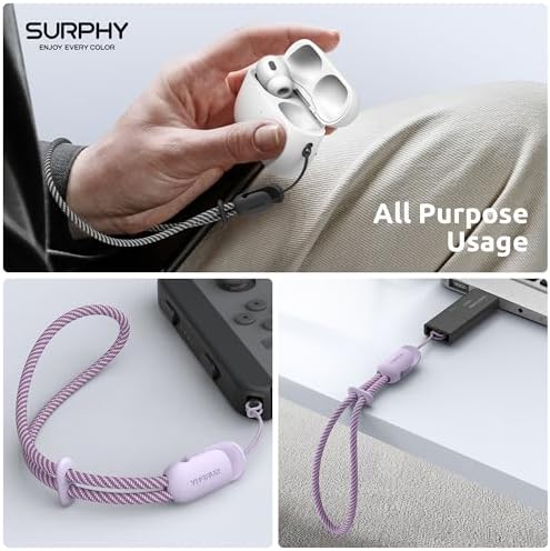 SURPHY 2 Pack Phone Lanyard, Phone Wrist Strap for Case, Camera Wrist Strap - Image 5