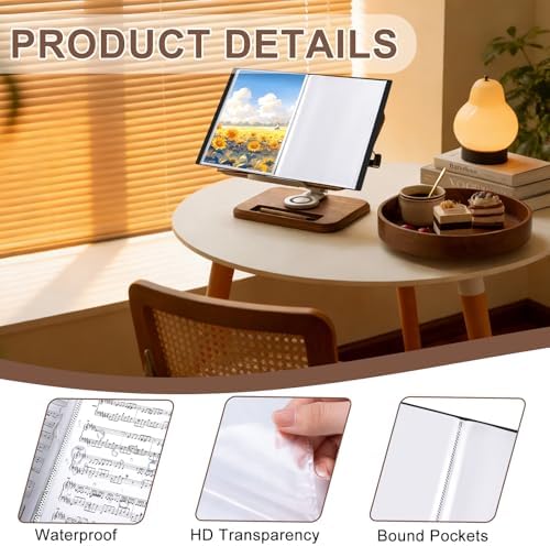 A3 Plastic Presentation Book with 30 Pockets, 2 Pack - Image 4