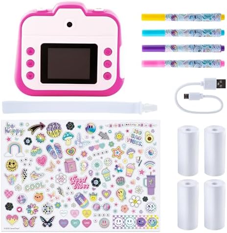 Photo Creator 3-in-1 Instant Camera for Kids – Pink; Camera, Instant Printer & Photo Booth with Fun Frames & Filters - Image 5
