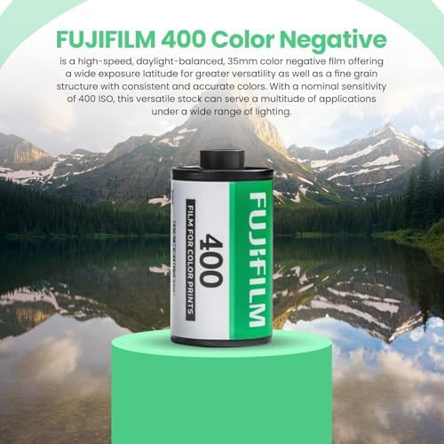 FUJIFILM 400 Color Negative Film (35mm Roll Film, 36 Exposures, 3-Pack) + BluebirdSales Photo Album, Photo Frames (10 Frames) + Microfiber Cleaning Cloth - Image 6