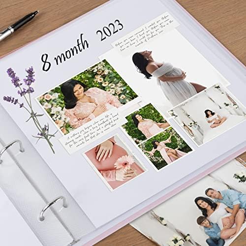 1DOT2 10x10 Inch 3 Ring DIY Scrapbook Photo Album, Gray - Image 6