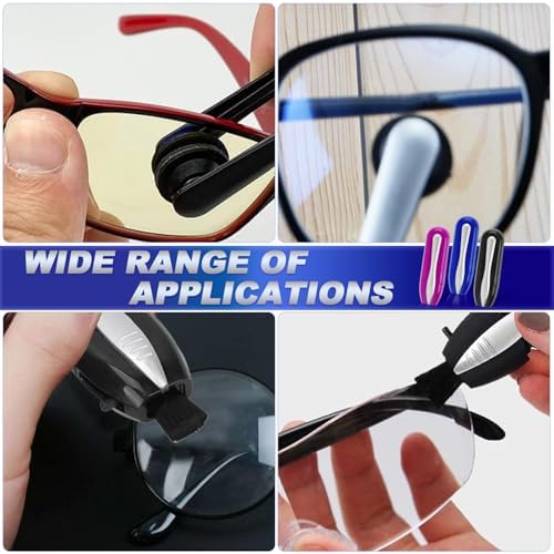 3PCS Eyeglass Cleaner, Carbon Fiber Tool for Glasses & Sunglasses Travel - Image 4