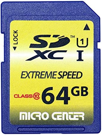 INLAND 64GB Class 10 SDXC Flash Memory Card Standard Full Size SD Card by INLAND