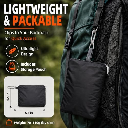 Frelaxy Waterproof Backpack Rain Cover, Pack Covers for Hiking, Travel - Image 5