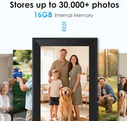 Uhale 10.1 inch WiFi Touch Screen Digital Picture Frame A Gift for an Elder - Image 2