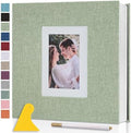 Photo Album Self Adhesive Pages Large 11x10.6 GrassGreen 40 Pages by Semfalbuums