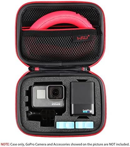 HSU Small Case for GoPro Hero 13/12/11/10/9/8/7/6/5 Black (Small Size Red) - Image 6