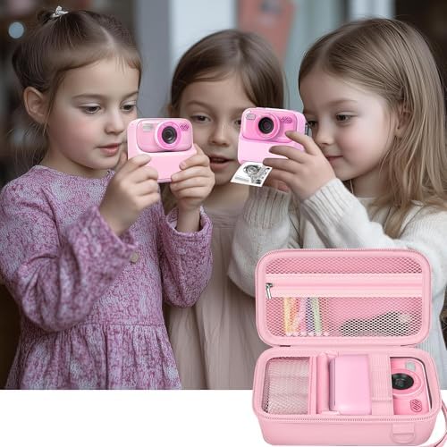 Leayjeen Kids Instant Camer Case for ESOXOFFORE/Dylanto -Pink - Image 6