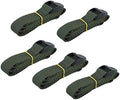 5pcs Trail & Game Camera Straps Belts Hunting Camera Tree Mounting Strap Belts Kit, Portable UV Resistant and Foldable Nylon Fiber Strap, 145cm Wildlife Hunting Accessory (Dark Green) by Folgtek