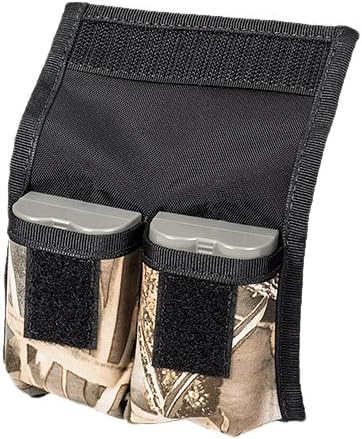 LensCoat 4-Battery Pouch Camouflage Camera Battery Holder for DSLR (Realtree Max4 HD) lenscoat by LENSCOAT