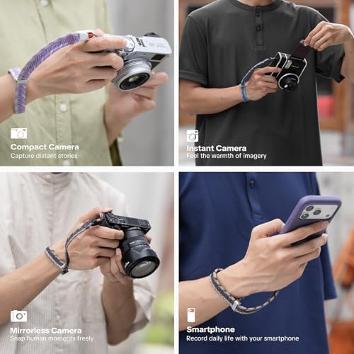 PGYTECH Rope Camera Wrist Strap Slim Trendy Style, Adjustable Quick Release - Image 4