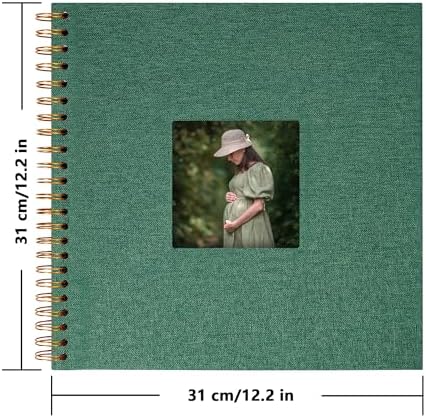 Scrapbook Photo Album, Linen Covered, 12x12 Inches, 40 Sheets/80 Pages - Image 3