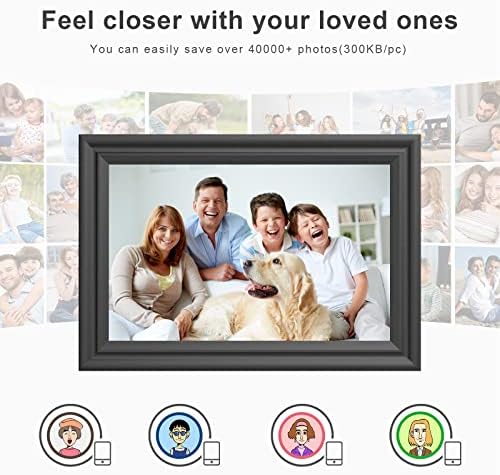 Digital Picture Frame WiFi 10.1 Inch Digital Photo Frame, Electronic Picture Frame, 16GB Storage, Auto-Rotate, IPS Touch Screen, Easy Setup and Share Photos and Videos via Free App from Anywhere - Image 6