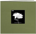 Pioneer Book Cloth Cover Post Bound Album, 8 by 8-Inch, Herbal Green by PioneerPhotoAlbums