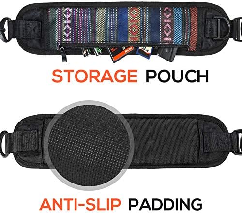 waka Camera Neck Strap with Quick Release and Safety Tether - Image 3