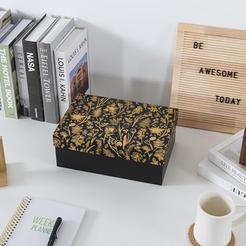 Soul & Lane - Photo Memory Storage Box, 11.7x7.7x4.5 In, Golden Twilight - Image 2