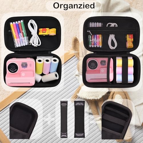 Kids Camera Case for ESOXOFFORE/Dylanto Instant Print Camera-Black - Image 4