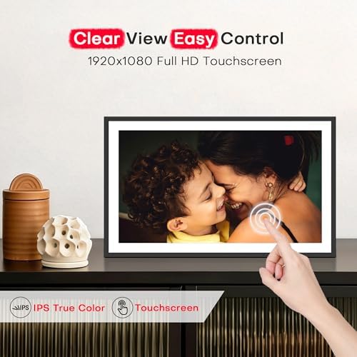 Frameo 15.6" Digital Picture Frame WiFi, Large Display Digital Photo Frame - Image 3