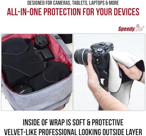 Camera Wrap, Waterproof Mid-Layer, Black, 18 Inches - Image 7