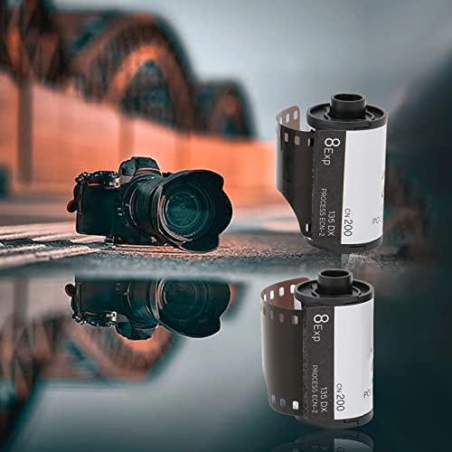 2 Roll 35mm Camera Color Film ISO 200, High Saturation HD Color Negative Film for 135 Cameras, 8 Exposures per Roll with Storage Cases for Portraits and Action - Image 6