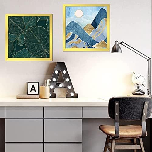 Gold 24x24 Picture Frame, Lightweight Sturdy Gallery Wall Decor - Image 4