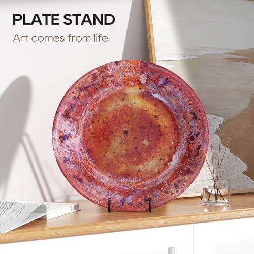 3 Pack 10 Inch Plate Stands for Display Metal Picture Stand Plate Holder - Image 7