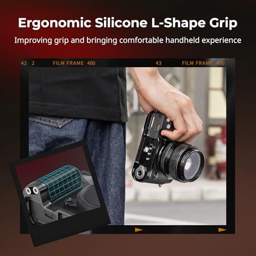 SMALLRIG L-Shape Handgrip for FUJIFILM X-T50, Shutter Button,Hot Shoe Cover - Image 4