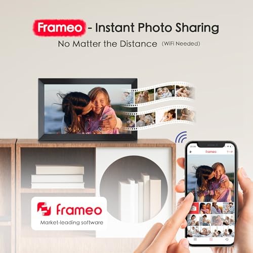 Frameo 15.6" Digital Picture Frame WiFi, Large Display Digital Photo Frame - Image 2