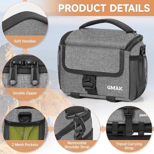 Camera Carrying Case, Camera Storage Bags Anti-Shock Crossbody Camera Case - Image 2