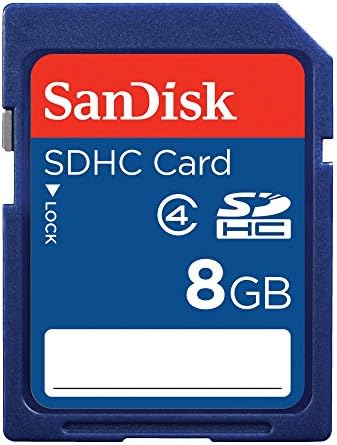 SanDisk 8GB SDHC Memory Card (RETAIL PACKAGE) by Unknown