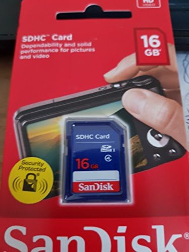 SanDisk 16GB Class 4 SDHC Flash Memory Card - Retail Package by Unknown