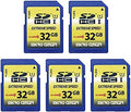 32GB Class 10 SDHC Flash Memory Card Full Size SD Card USH-I U1 Trail Camera Memory Card by Micro Center (5 Pack) by INLAND